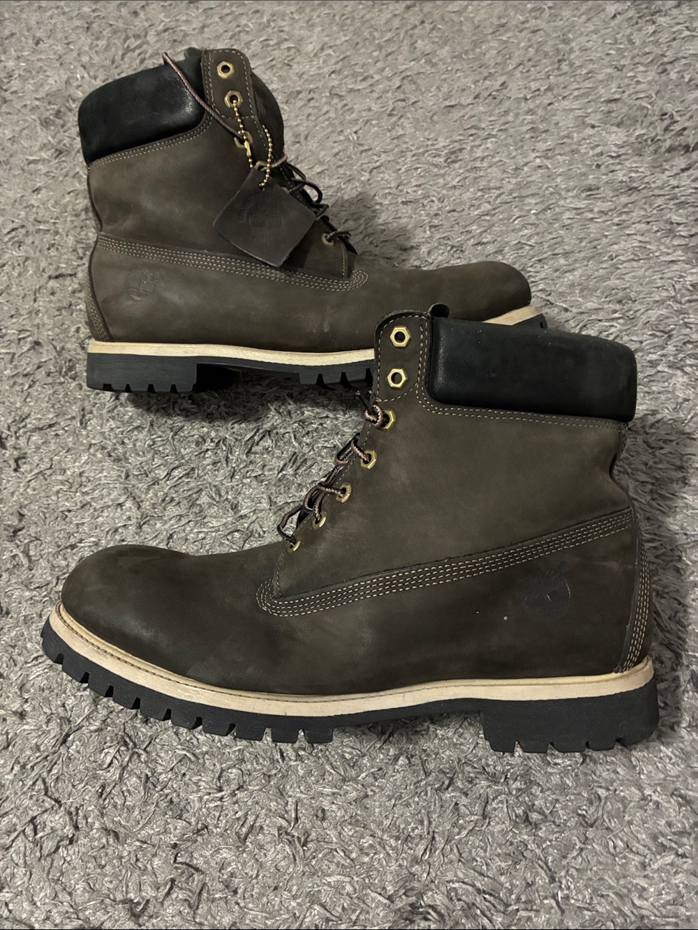 Brown timberland premium 6 inch
